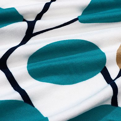 Polyester Spandex Floral Fit Home Dining Chair Slipcovers 1Pcs