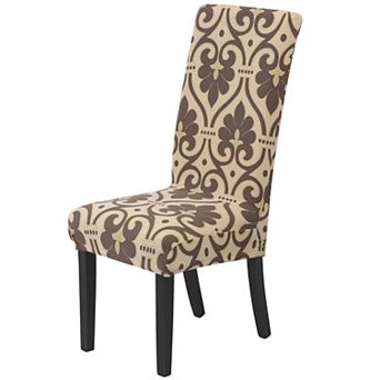 Removable Stretch Dining Chair Cover Protector Short Seat Slipcover