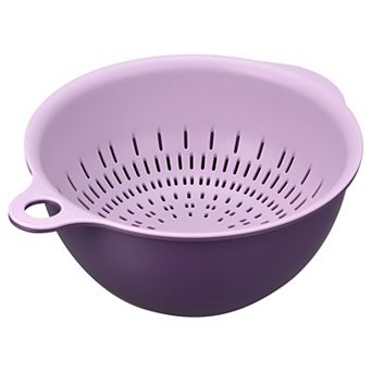 Kitchen Strainer Colander Bowl Set, Small Double Layer Drain Basket