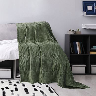 Flannel Fleece Throw Blanket Throw 50"x60"