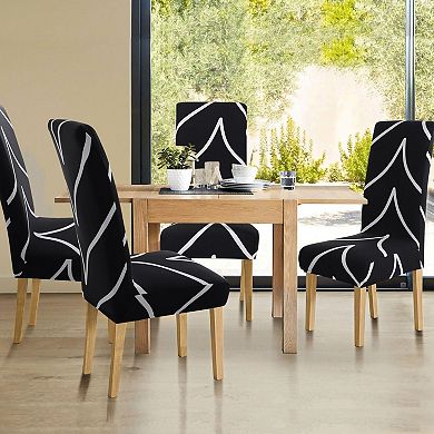 Dining Chair Cover Stretch Chair Slipcover Bar Stool Seat Protector