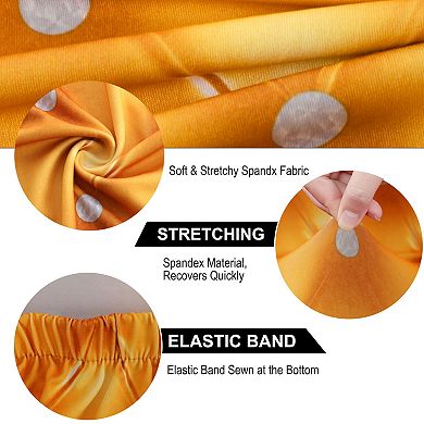 Dining Chair Cover Stretch Stool Slipcover Chair Seat Protector