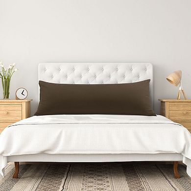Body Brushed Zipper Closure Soft 110 Gsm Brushed Microfiber Pillowcase Body 20" x 60"