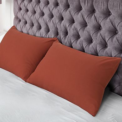 2 Packs Pillowcases for Pillow with Envelope Closure Hotel Quality Standard 20"x26"