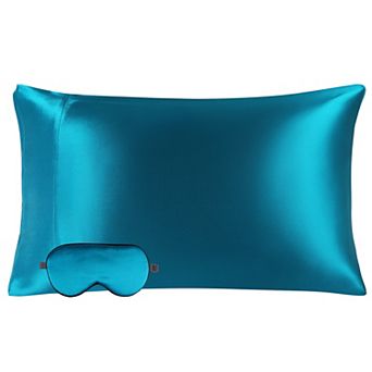 19 Momme Silk Pillowcase with Eye Cover Set Standard 20" x 26"
