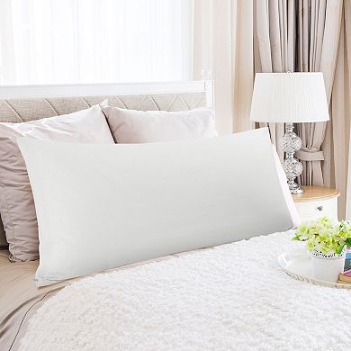 Pillow Cases Zipper Covers Egyptian Cotton For Hair and Skin 20"x54"