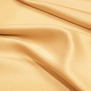 Satin Solid Silky Long Pillow Covers with Zipper Closure Body 20" x 60"