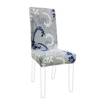 Stretch Chair Slipcover Vintage Style Floral Printed Seat Protector
