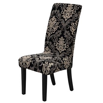 Removable Stretch Dining Room Chair Cover Protector Short Seat Slipcover