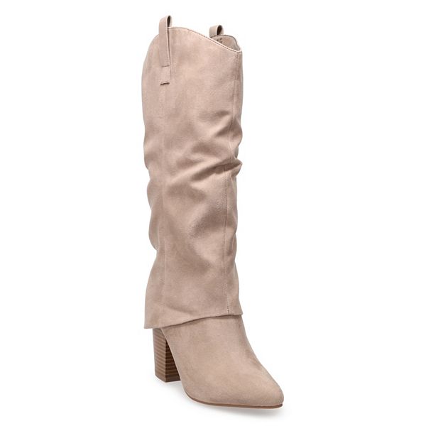 Kohls womens boots wide sales calf