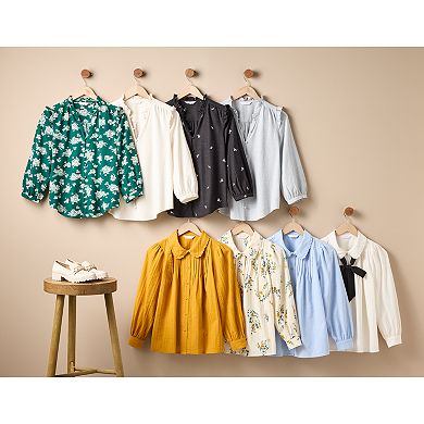 Women's LC Lauren Conrad Peter-Pan Collar Button Front Shirt