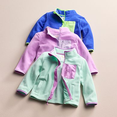 Baby & Toddler Girl Jumping Beans® Fleece Jacket