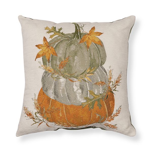 Celebrate Together™ Fall Velvet Pumpkin Throw Pillow
