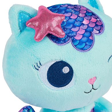 Spin Master Gabby's Dollhouse 8-inch MerCat Purr-ific Plush Toy