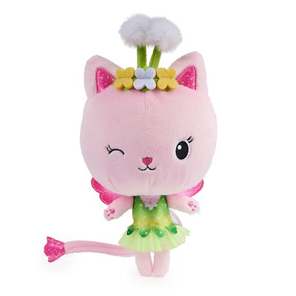 Spin Master Gabby's Dollhouse, 7inch Kitty Fairy Purrific Plush Toy