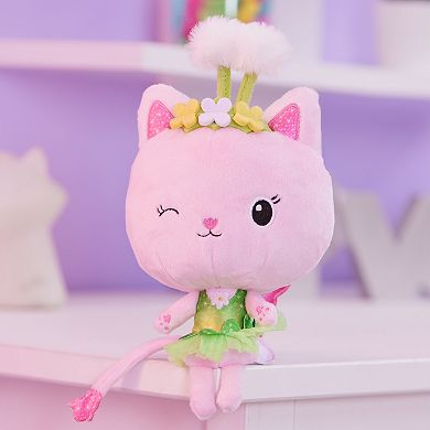 Spin Master Gabby's Dollhouse, 7-inch Kitty Fairy Purr-ific Plush Toy