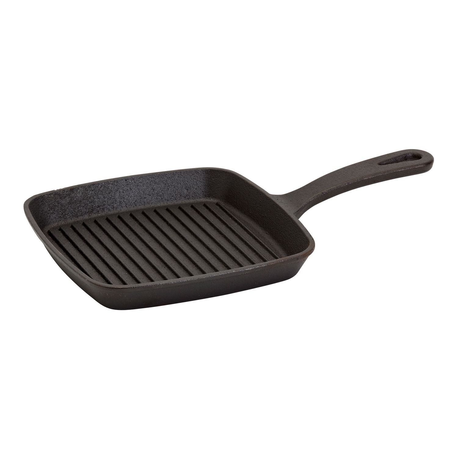NutriChef 18 Cast Iron Skillet Reversible Grill Plate Pan for Stove Top,  Black 