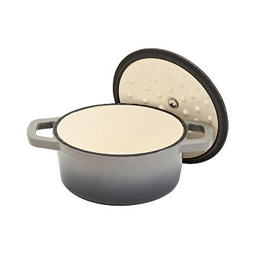 Smith & Clark 1-qt. Enameled Cast-Iron Dutch Oven