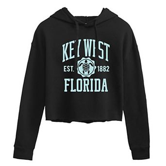 Juniors' Key West Cropped Hoodie