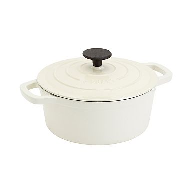 Smith & Clark 3-qt. Enameled Cast-Iron Dutch Oven