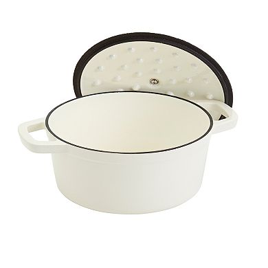 Smith & Clark 3-qt. Enameled Cast-Iron Dutch Oven