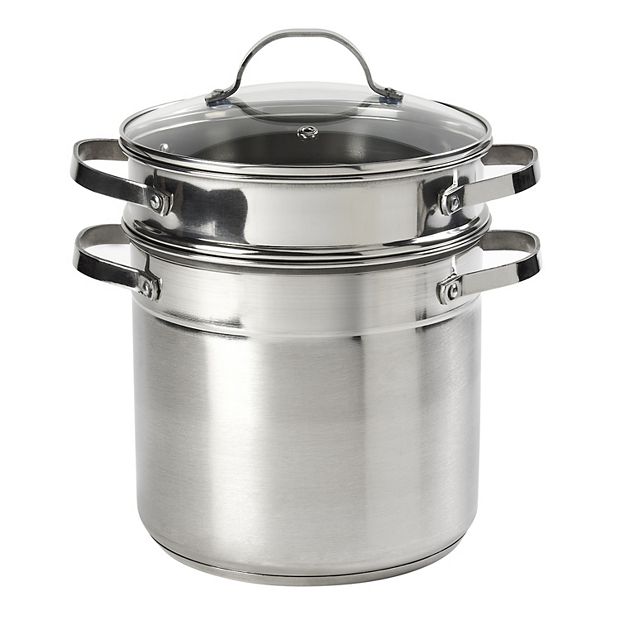 Denmark Denmark Cookware 6 Quarts Stainless Steel Steamer Pot & Reviews