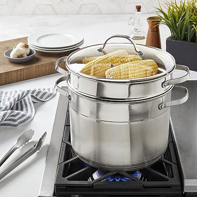 Denmark Tools for Cooks 8-qt. Stainless Steel Multi-Cooker