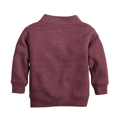 Baby & Toddler Boy Jumping Beans® Fleece Colorblock Quarter Zip