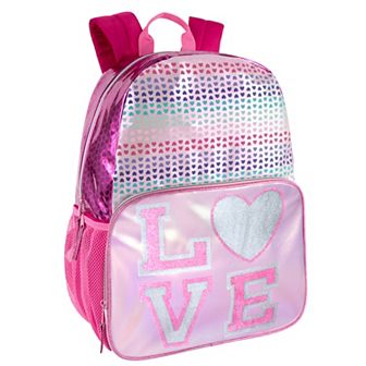 Metallic LOVE Backpack