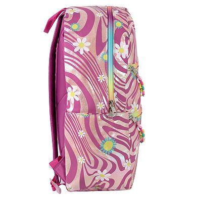 Psychedelic Daisy Double Chain Backpack