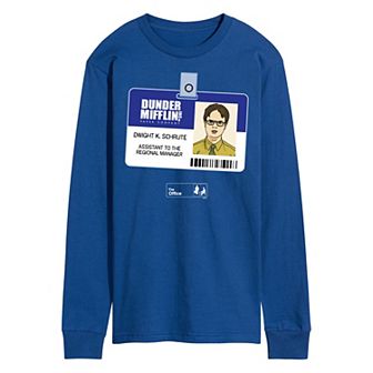 Men's The Office Dwight Schrute Badge Tee