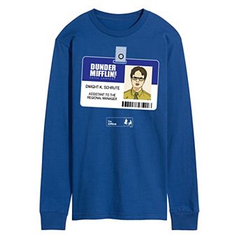 Men's The Office Dwight Schrute Badge Tee