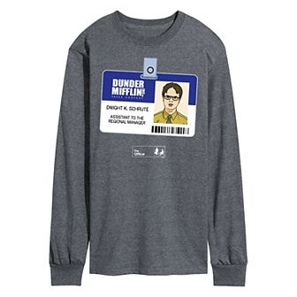 Men's The Office Dwight Schrute Badge Tee