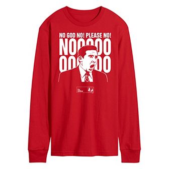 Men's The Office No God Please No Tee