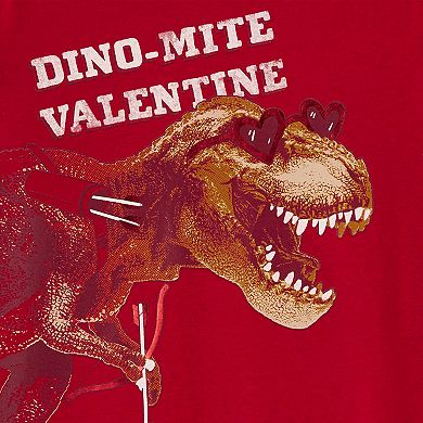 Boys 4-14 Carter's Dinosaur "Dino-Mite Valentine" Valentine's Day Graphic Tee
