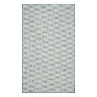 Nourison Courtyard Modern Geometric Indoor Outdoor Rug