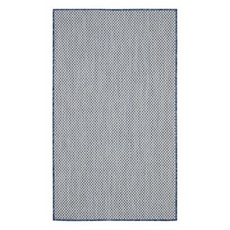 Nourison Courtyard Modern Geometric Indoor Outdoor Rug