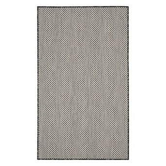 Nourison Courtyard Modern Geometric Indoor Outdoor Rug