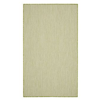 Nourison Courtyard Modern Geometric Indoor Outdoor Rug