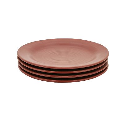 Food Network 4-pc. Farmstead Terracotta Finish Salad Plate Set