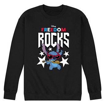 Disney's Lilo & Stitch Men's Freedom Rocks Sweatshirt