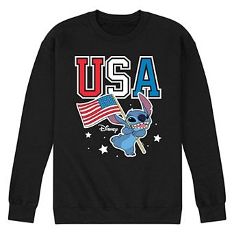 Disney's Lilo & Stitch Men's USA Stitch Sweatshirt