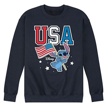 Disney's Lilo & Stitch Men's USA Stitch Sweatshirt