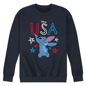 Disney's Lilo & Stitch Men's USA Stitch Sweatshirt