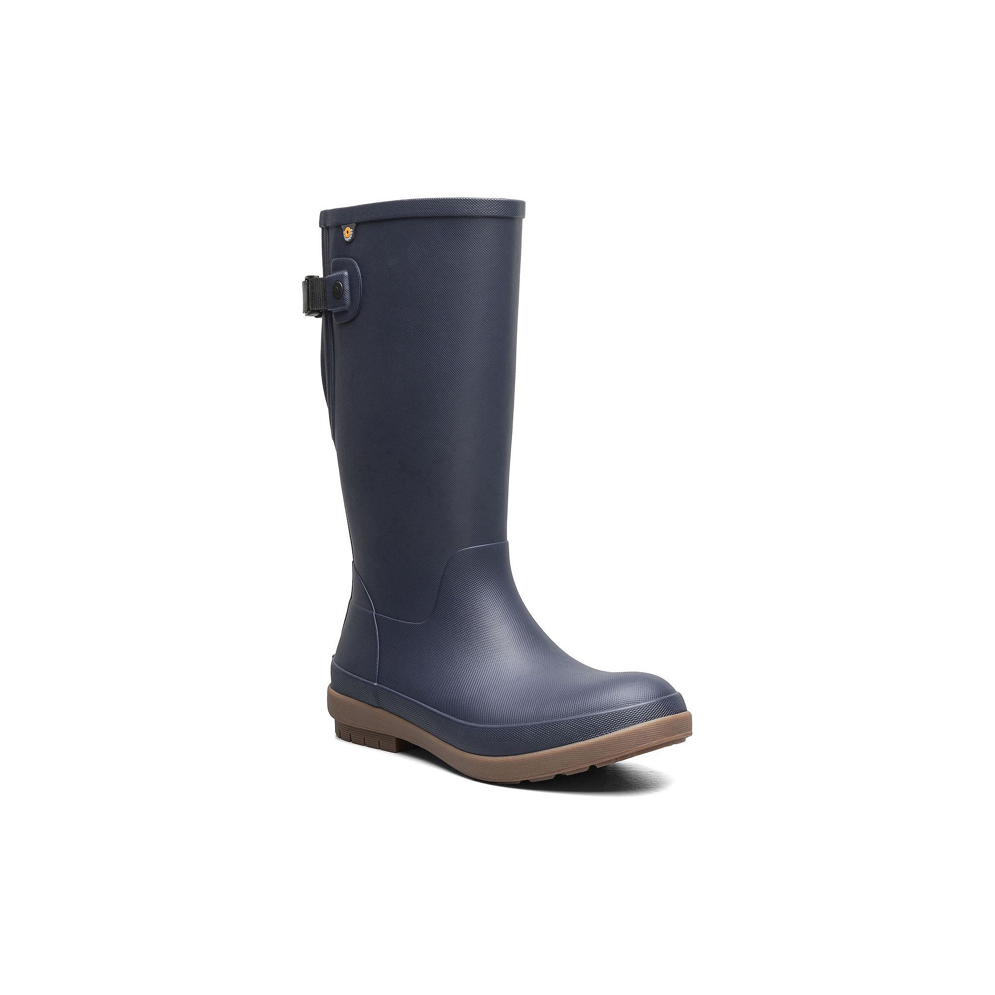 Bogs Amanda II Womens Tall Waterproof Rain Boots, Size: 6, Blue