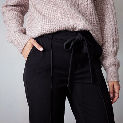 Women's LC Lauren Conrad Tie Front Pintuck Pants
