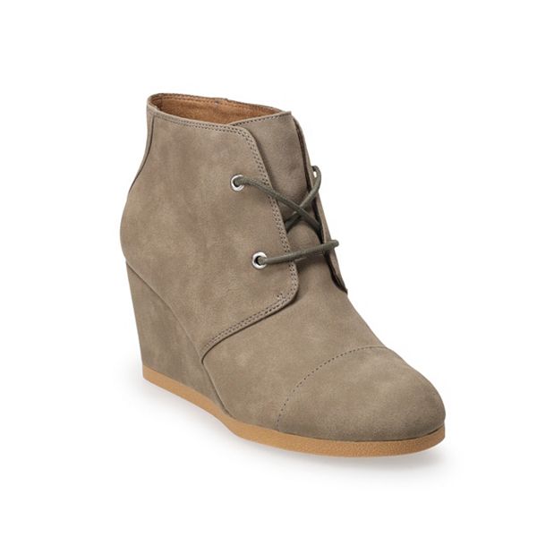 TOMS Collette Women's Wedge Ankle Boots