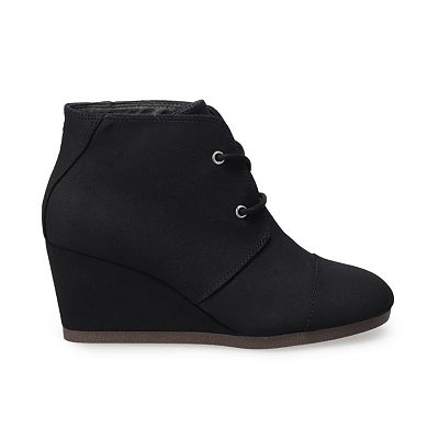Toms wedge ankle boots sales