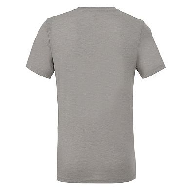 Canvas Mens Triblend Crew Neck Plain Short Sleeve T-Shirt