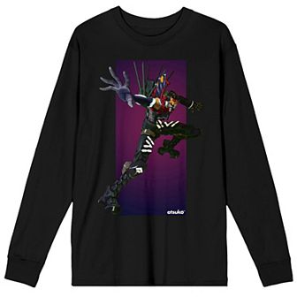 Men's Neon Genesis Evangelion Eva Long Sleeve Tee